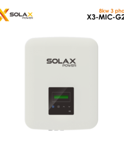 Inverter Hòa Lưới Solax X3-MIC-8kW (3 Pha)