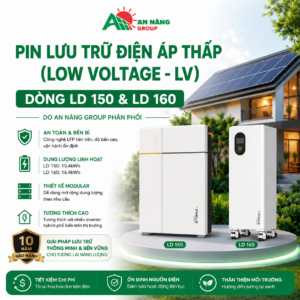 Dòng pin SolaX điện áp thấp do An Năng phân phối