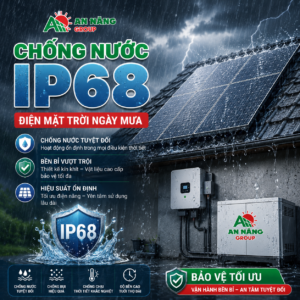Giắc cắm MC4 chống nước chuẩn IP68 bảo vệ hệ thống điện mặt trời ngày mưa