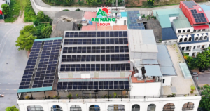 Siêu dự án điện mặt trời cho khách sạn Minh Quân Building do An Năng Group trực tiếp thi công
