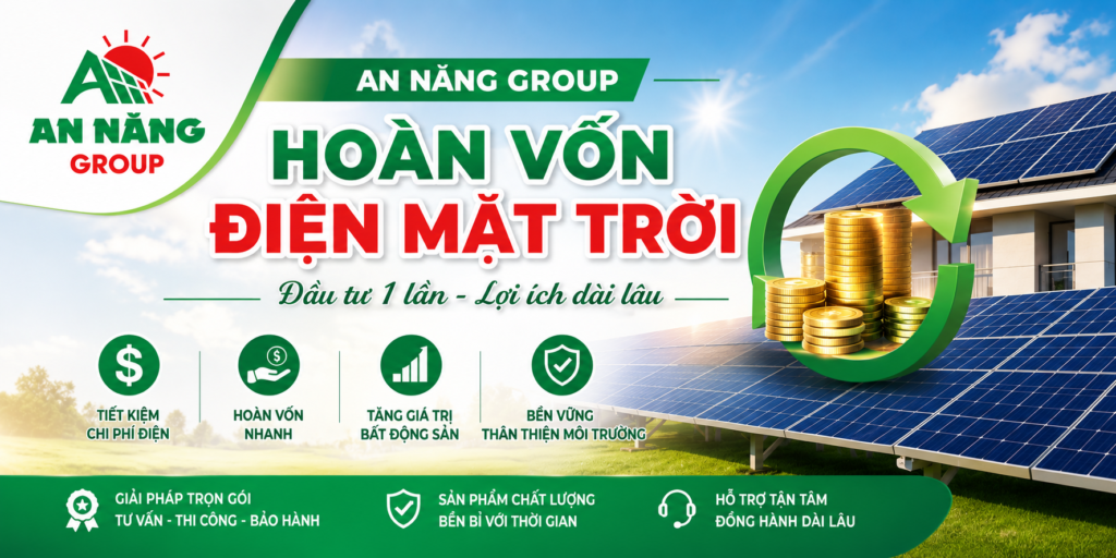 Đừng để bài toán hoàn vốn điện mặt trời cản trở sự tiện nghi của gia đình bạn