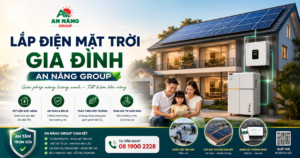 Kỹ sư An Năng Group khảo sát trước khi lắp điện mặt trời gia đình