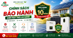 Kỹ sư An Năng Group đến tận nhà kiểm tra hệ thống biến tần Inverter, thực hiện cam kết bảo hành điện mặt trời uy tín