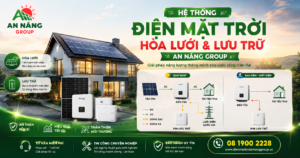 Kỹ sư An Năng Group tư vấn cho khách hàng sự khác biệt giữa hệ thống điện mặt trời hòa lưới và lưu trữ