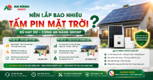 Kỹ sư An Năng Group đang tư vấn cho khách hàng về việc nên lắp bao nhiêu tấm pin mặt trời để tối ưu hiệu quả