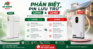 Khối pin lưu trữ Solax LD150 và LD160