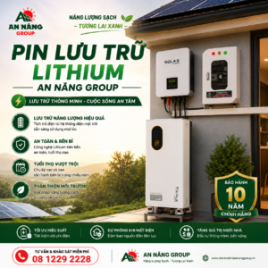 Tủ điện kết nối biến tần Inverter đồng bộ cùng hệ thống pin lưu trữ Lithium, đảm bảo năng lượng dự phòng hoàn hảo thay thế cho giải pháp tạm bợ