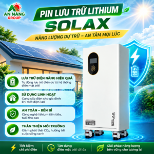 Khối pin lưu trữ Lithium chính hãng là kho chứa an toàn và hiệu quả cho lượng điện dư thừa