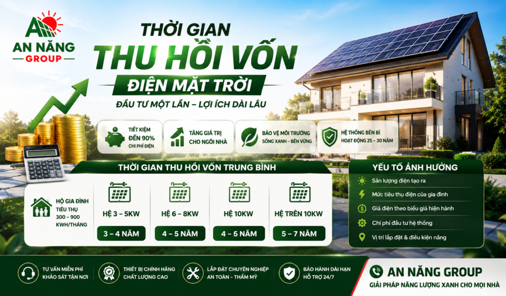Chủ doanh nghiệp xem xét bảng tính toán chi phí và thời gian thu hồi vốn điện mặt trời