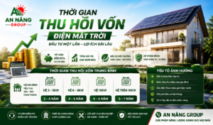 Chủ doanh nghiệp xem xét bảng tính toán chi phí và thời gian thu hồi vốn điện mặt trời