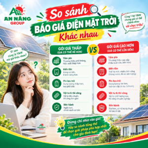 Sự hiện diện của khối pin lưu trữ Lithium là nguyên nhân lớn nhất tạo ra các mức báo giá điện mặt trời khác nhau