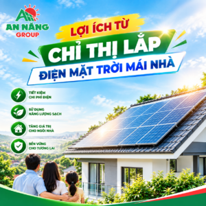 Biểu đồ thể hiện lợi ích to lớn của mô hình tự sản tự tiêu khi người dân hưởng ứng chỉ thị lắp điện mặt trời mái nhà